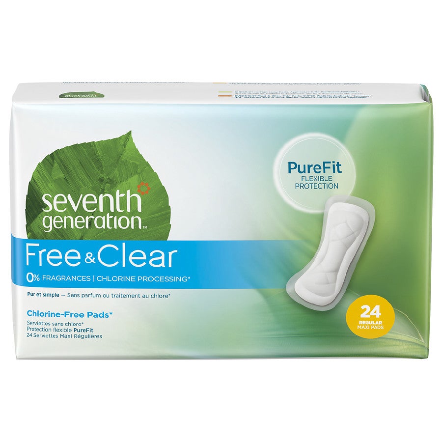 Seventh Generation Free & Clear Maxi Pads - Thumbnail 3