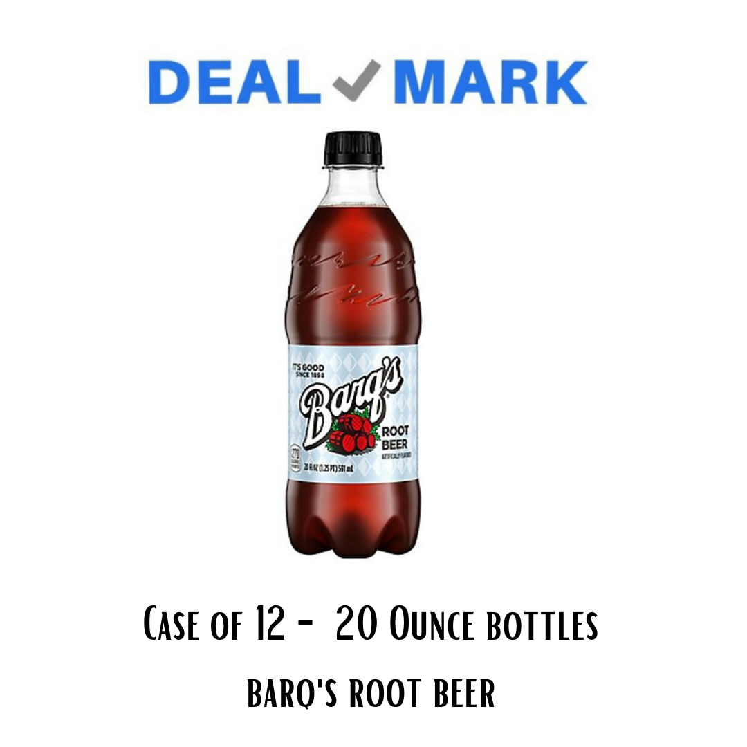 Barq's Root Beer ( 12 oz. glass bottles )